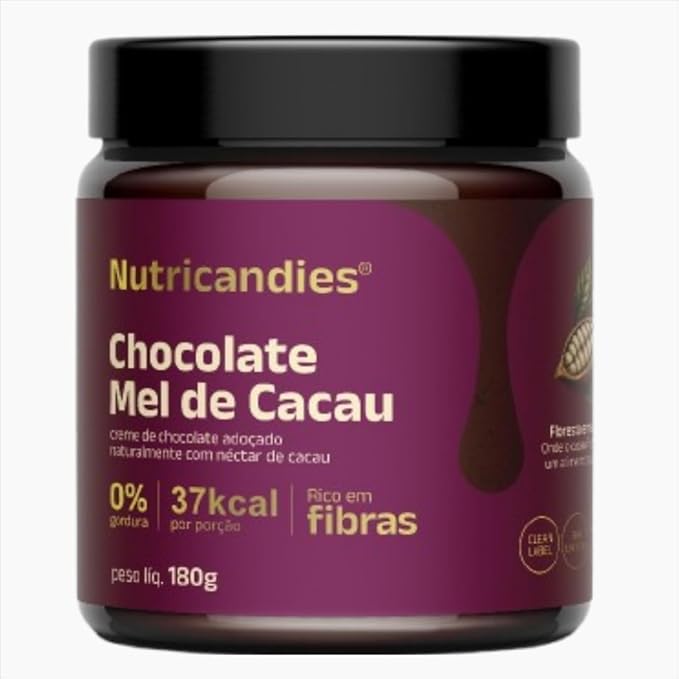 Chocolate Zero Gordura Nutricandies 100% Natural